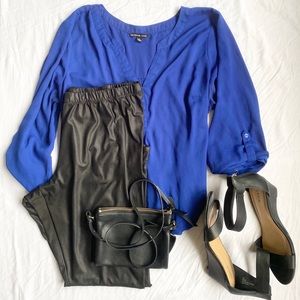 Torrid faux leather leggings size 3